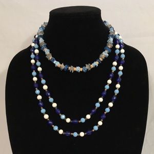 Pair of Blue Necklaces v2